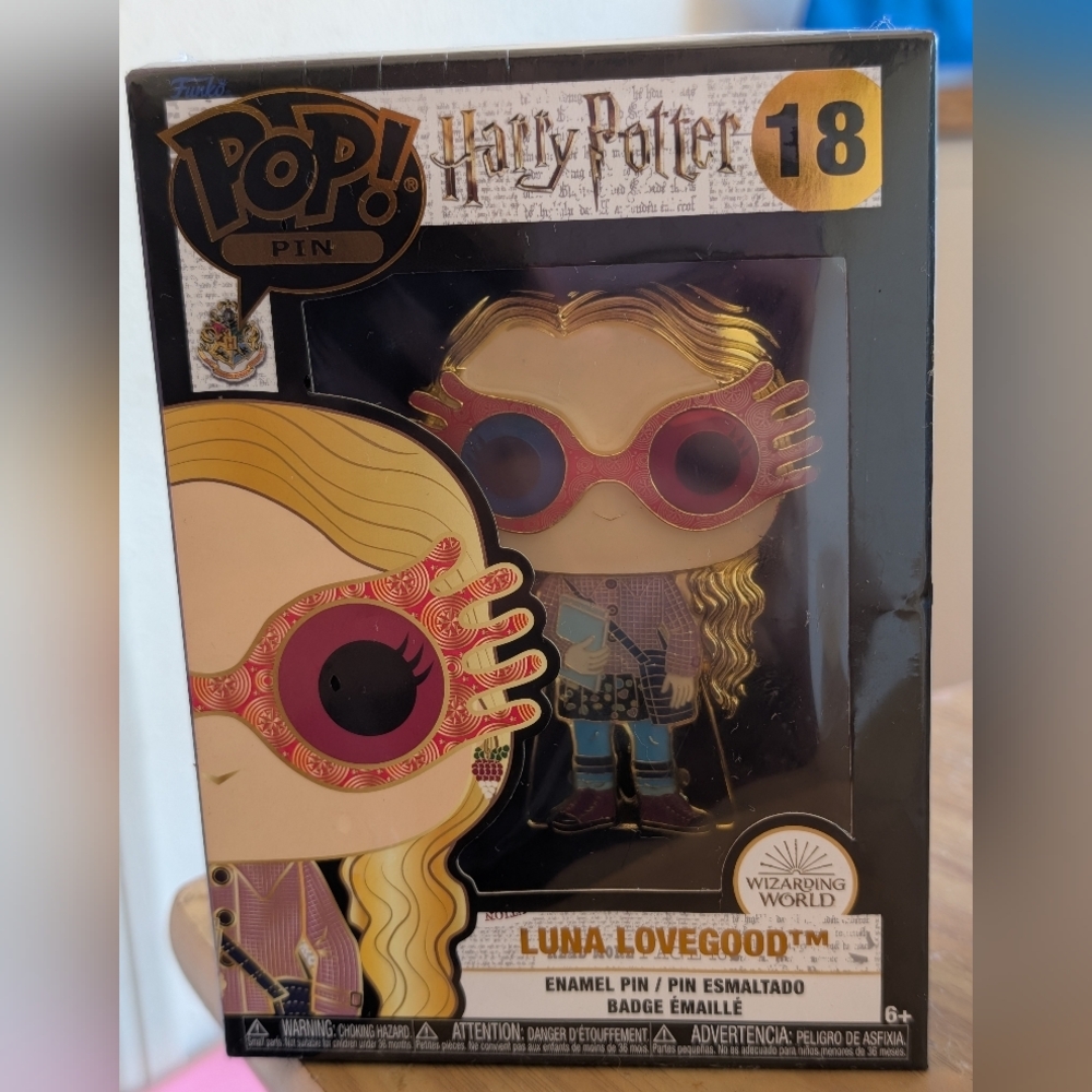 Harry Potter Luna Lovegood Funko Pop! Pin